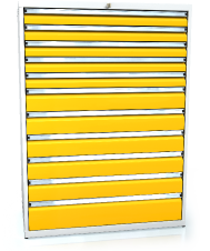 Schubladenschränke 1373 x 1014 x 600 - 11x Schubladen